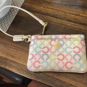 Coach wristlet
